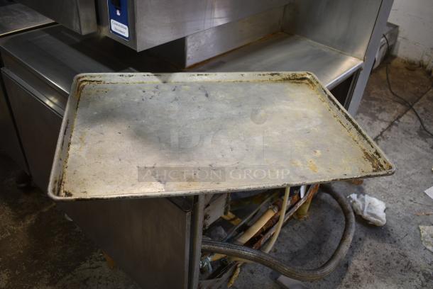 3 Various Metal Items Including Drop In Bin and Metal Baking Pans. 3 Times Your Bid! - Image 3 of 3