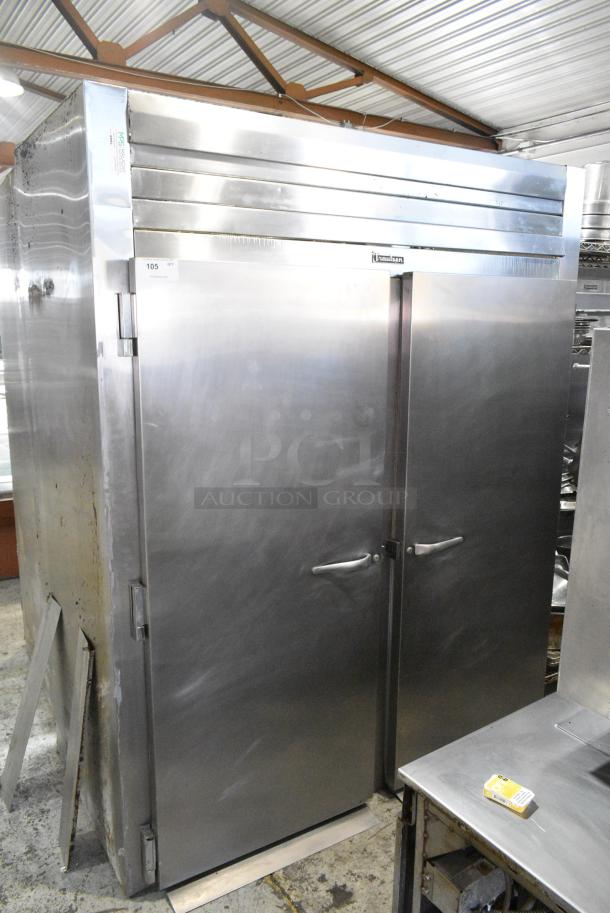 Traulsen RIH 2-32 LP Stainless Steel Commercial 2 Door Roll In Rack Cooler. 115/208 Volts, 1 Phase. - Image 1 of 9