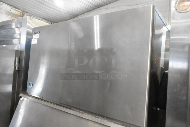 Hoshizaki KM-1301SWH Stainless Steel Commercial Ice Machine Head on Commercial Ice Bin. 208/230 Volts, 1 Phase. - Image 4 of 9