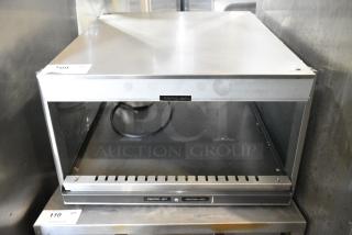 Metal Commercial Countertop Warmer Display Case. 115 Volts, 1 Phase. Tested and Working!