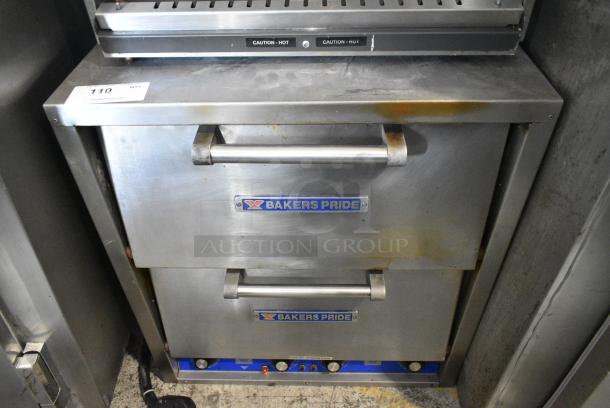 Bakers Pride P-44S Stainless Steel Commercial Countertop Electric Powered 2 Deck Pizza Oven w/ Cooking Stones. 208 Volts, 1 Phase. - Image 2 of 9