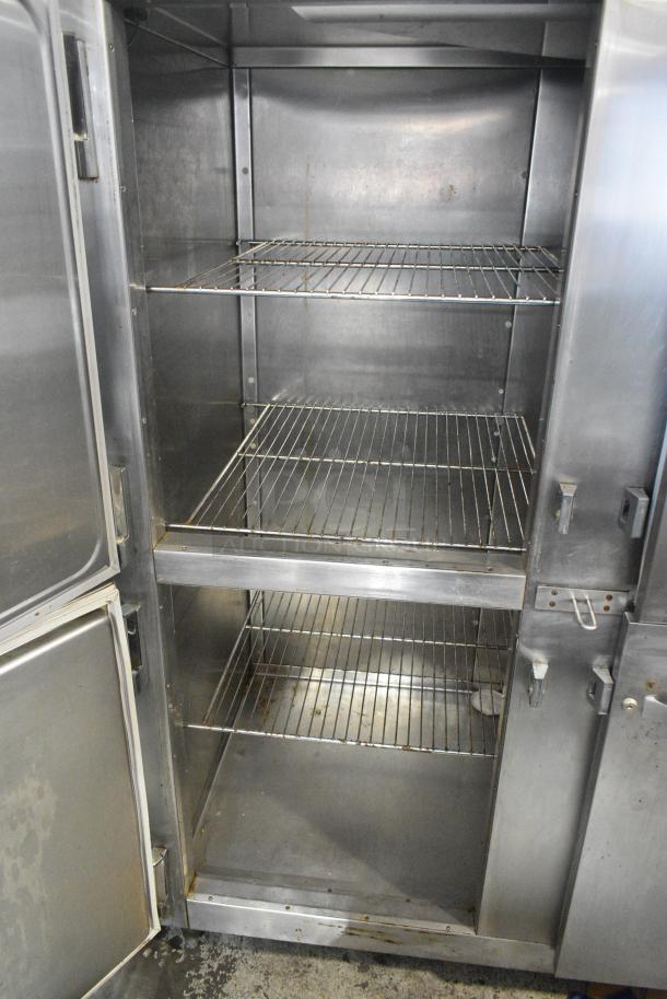 Traulsen RHT 2-32 WUT Stainless Steel Commercial 4 Half Size Door Reach In Cooler. 115 Volts, 1 Phase. Cannot Test - Unit Has Been Previously Hardwired - Image 4 of 9