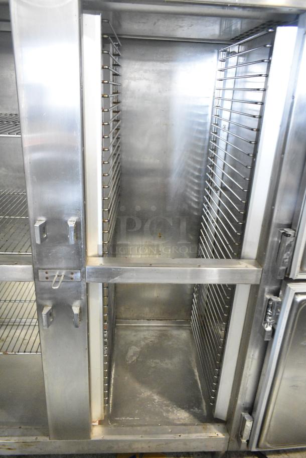 Traulsen RHT 2-32 WUT Stainless Steel Commercial 4 Half Size Door Reach In Cooler. 115 Volts, 1 Phase. Cannot Test - Unit Has Been Previously Hardwired - Image 5 of 9