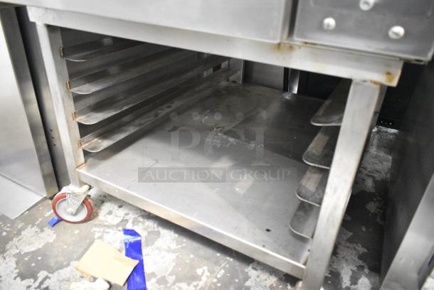 Oliver 690-NC2 Stainless Steel Commercial Electric Powered Convection Oven on Commercial Casters. 208 Volts, 3 Phase. - Image 6 of 10