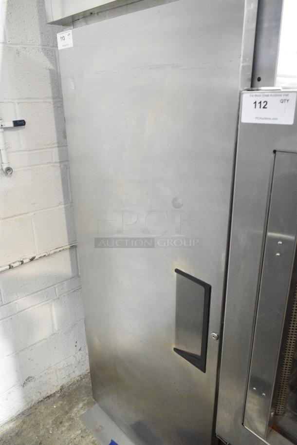 True TA1RRI-1S Stainless Steel Commercial Single Door Roll In Rack Cooler. 115 Volts, 1 Phase. Tested and Powers On But Does Not Get Cold - Image 4 of 8