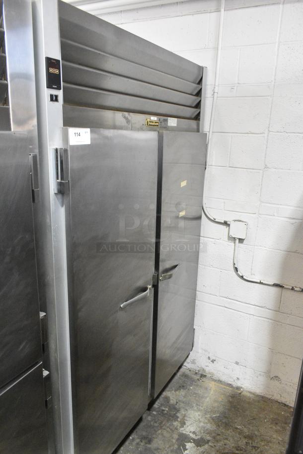 Traulsen G22010 Stainless Steel Commercial 2 Door Reach In Freezer. 115 Volts, 1 Phase. Tested and Working! - Image 2 of 9