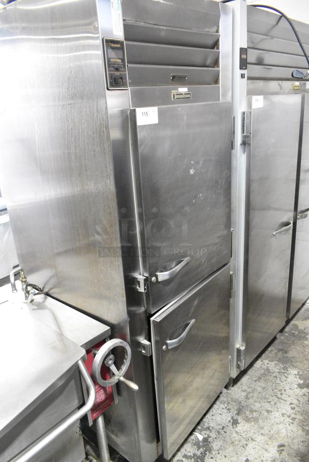 Traulsen RLT 1-32 WUT Stainless Steel Commercial 2 Half Size Door Reach In Cooler. 115 Volts, 1 Phase. Cannot Test - Unit Was Previously Hardwired - Image 2 of 10
