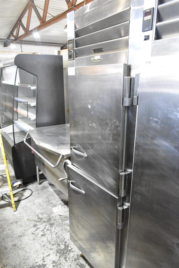 Traulsen RLT 1-32 WUT Stainless Steel Commercial 2 Half Size Door Reach In Cooler. 115 Volts, 1 Phase. Cannot Test - Unit Was Previously Hardwired - Image 3 of 10