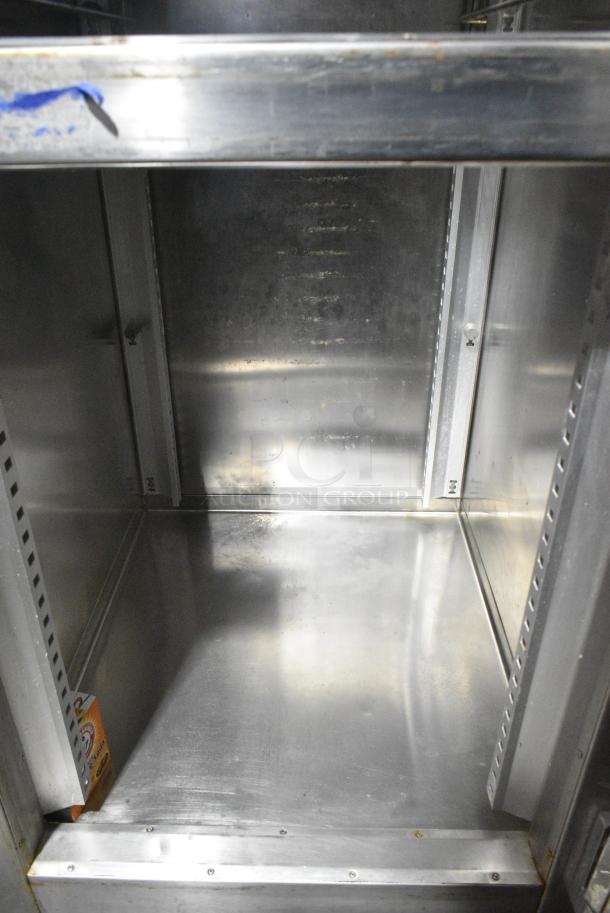 Traulsen RLT 1-32 WUT Stainless Steel Commercial 2 Half Size Door Reach In Cooler. 115 Volts, 1 Phase. Cannot Test - Unit Was Previously Hardwired - Image 5 of 10