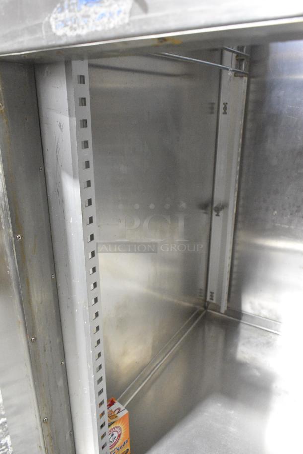 Traulsen RLT 1-32 WUT Stainless Steel Commercial 2 Half Size Door Reach In Cooler. 115 Volts, 1 Phase. Cannot Test - Unit Was Previously Hardwired - Image 6 of 10