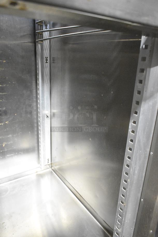 Traulsen RLT 1-32 WUT Stainless Steel Commercial 2 Half Size Door Reach In Cooler. 115 Volts, 1 Phase. Cannot Test - Unit Was Previously Hardwired - Image 7 of 10