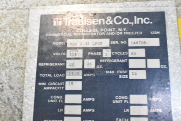 Traulsen RRI 2-32 LPUT Stainless Steel Commercial 2 Door Roll In Rack Cooler. 120/208 Volts, 1 Phase. - Image 5 of 5