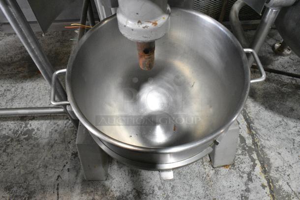 Hobart H 600 Metal Commercial Floor Style 60 Quart Planetary Dough Mixer w/ Stainless Steel Mixing Bowl, Bowl Guard. 460 Volts, 3 Phase. - Image 3 of 11