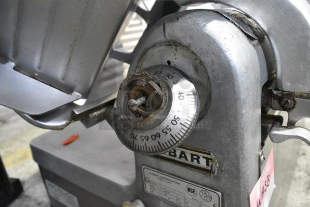 Hobart 1712E Stainless Steel Commercial Countertop Automatic Meat Slicer. 115 Volts, 1 Phase. Cannot Test Due To Missing Power Cord and Power Supply - Image 5 of 10