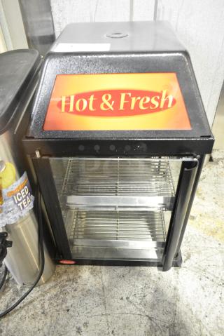 Hatco Metal Commercial Countertop Warming Display Case Merchandiser. Tested and Working!
