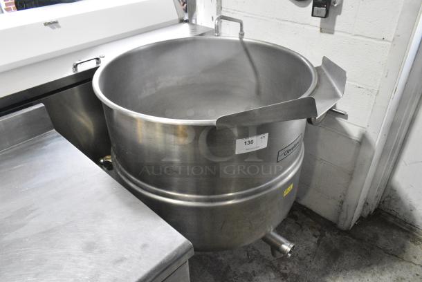 Cleveland KDL-60-T Stainless Steel Commercial Floor Style 60 Gallon Manual Tilt Steam Kettle. - Image 2 of 6