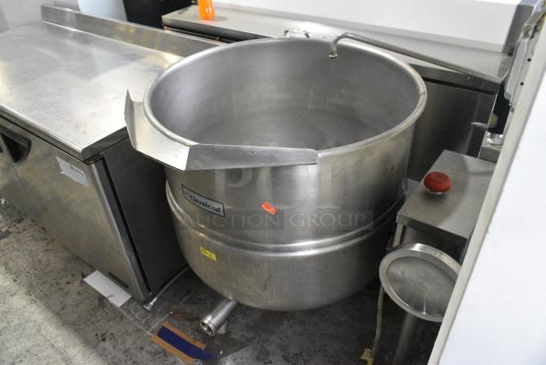Cleveland KDL-60-T Stainless Steel Commercial Floor Style 60 Gallon Manual Tilt Steam Kettle. - Image 3 of 6