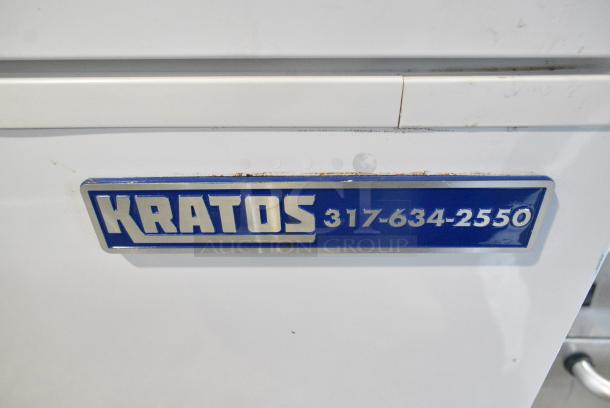 Kratos 69K-751HC Metal Chest Freezer w/ 2 Hinge Lids. 115 Volts, 1 Phase. Tested and Powers On But Does Not Get Cold - Image 4 of 9
