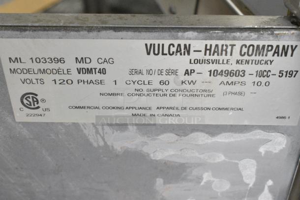 Vulcan VDMT40 Stainless Steel Commercial Floor Style 40 Gallon Steam Kettle. - Image 6 of 6