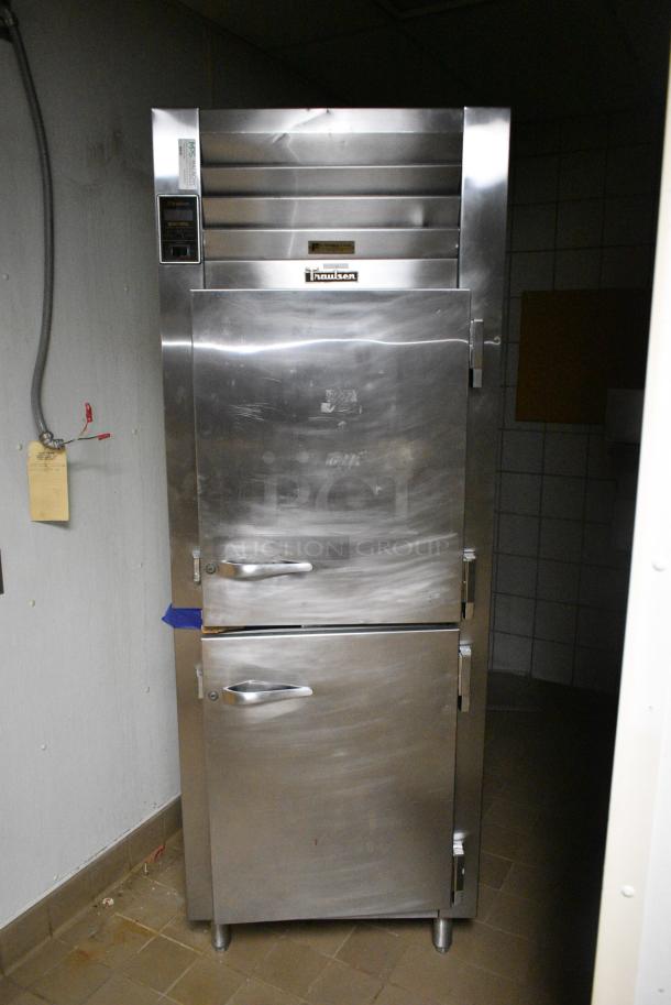 Traulsen RLT 1-32 WUT Stainless Steel Commercial 2 Half Size Door Reach In Cooler. 115 Volts, 1 Phase. Cannot Test - Unit Was Previously Hardwired - Image 1 of 10