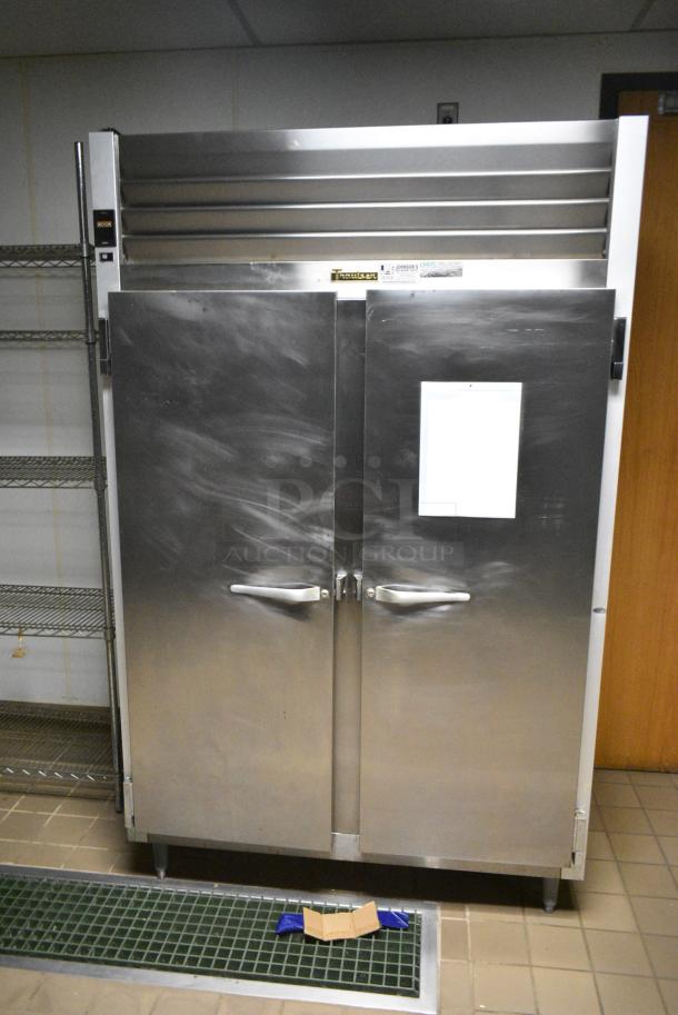 Traulsen G22010 Stainless Steel Commercial 2 Door Reach In Freezer. 115 Volts, 1 Phase. Tested and Working! - Image 1 of 9