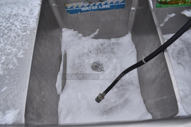 Stainless Steel 3 Bay Sink w/ Dual Drain Boards, Faucet and Handles - Image 5 of 7