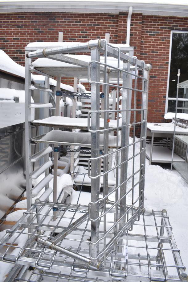 3 Chrome Finish Wire Dunnage Racks. 3 Times Your Bid! - Image 3 of 3