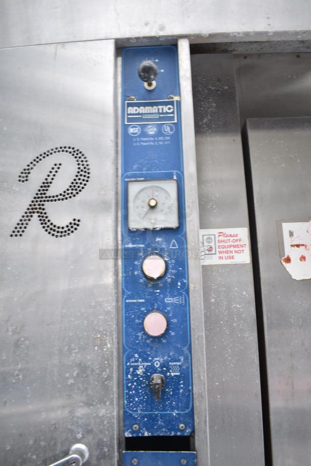 Hobart Adamatic Revent SRO1G Stainless Steel Commercial Natural Gas Powered Roll In Rack Proofer. 175,000 BTU. - Image 3 of 9