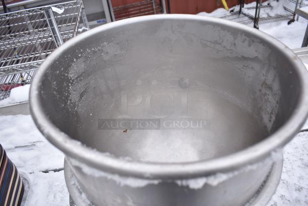 2 Stainless Steel Commercial Mixing Bowls. Bowls are Stuck Together. 2 Times Your Bid! - Image 3 of 4