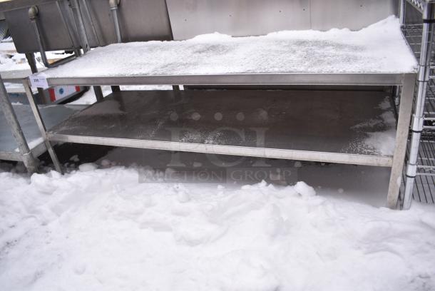 Stainless Steel Equipment Stand w/ Under Shelf. - Image 4 of 4
