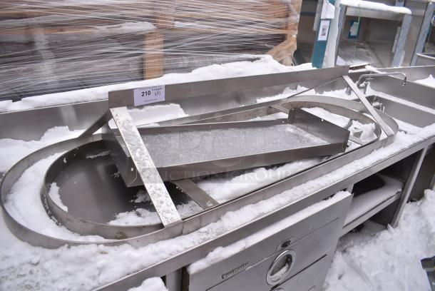 3 Various Items Including 2 Pot Racks and 1 Shelf. 3 Times Your Bid! - Image 1 of 4