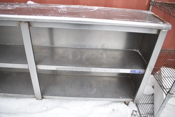 Stainless Steel Table w/ 2 Under Shelves - Image 2 of 4