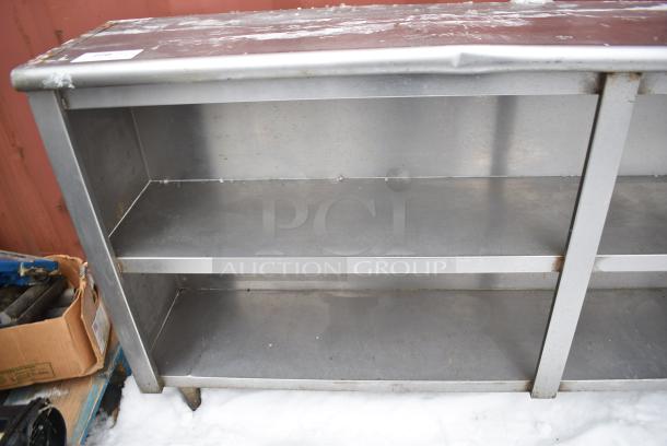 Stainless Steel Table w/ 2 Under Shelves - Image 3 of 4
