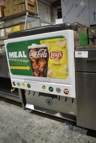 Cornelius ED250-BCZ Stainless Steel Commercial Countertop Carbonated Beverage Machine. 115 Volts, 1 Phase.
