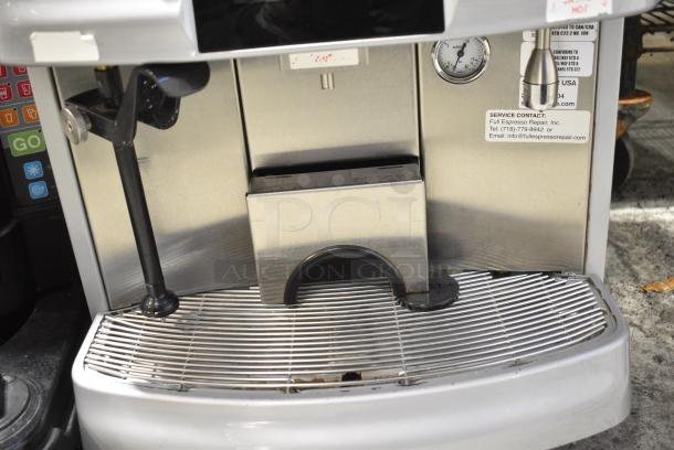 Schaerer SCA1 Coffee Art Plus Metal Commercial Countertop Single Group Automatic Bean To Cup Coffee Machine w/ 2 Espresso Bean Hoppers. - Image 3 of 6