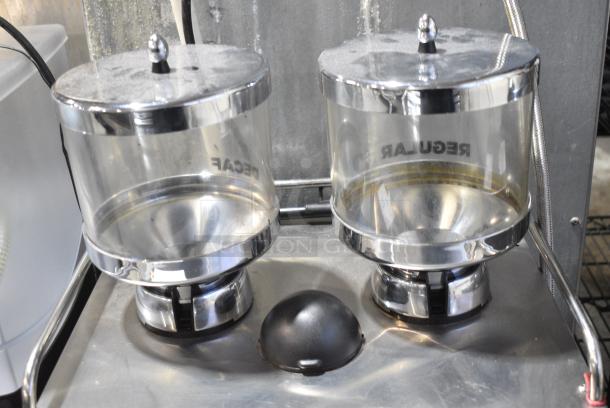 Schaerer SCA1 Coffee Art Plus Metal Commercial Countertop Single Group Automatic Bean To Cup Coffee Machine w/ 2 Espresso Bean Hoppers. - Image 4 of 6