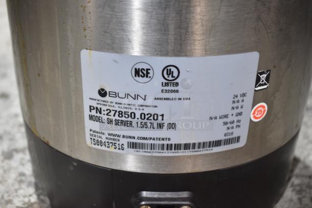 2020 Bunn ICB TWIN SH Stainless Steel Commercial Countertop Dual Coffee Machine w/ 2 Satellite Servers. 120/208 Volts, 1 Phase. - Image 6 of 11