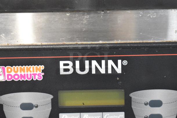 Bunn Stainless Steel Countertop Coffee Bean Grinder Base. 120 Volts, 1 Phase. Tested and Powers On But Parts Do Not Move - Image 2 of 6