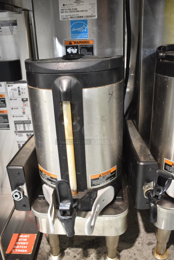 2020 Bunn ICB SH Stainless Steel Commercial Countertop Dual Coffee Machine w/ Satellite Server. 120/208 Volts, 1 Phase. - Image 3 of 7