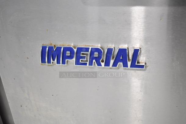 Imperial IFS-40-E Stainless Steel Commercial Floor Style Electric Powered Deep Fat Fryer w/ 2 Metal Fry Baskets. 208 Volts, 3 Phase. - Image 2 of 7