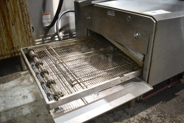 Lincoln Impinger 1302-4 Stainless Steel Commercial Electric Powered Conveyor Pizza Oven. 240 Volts, 1 Phase. - Image 4 of 7