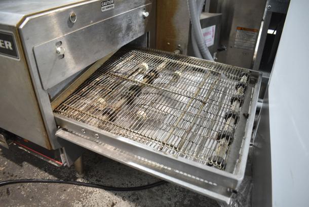 Lincoln Impinger 1302-4 Stainless Steel Commercial Electric Powered Conveyor Pizza Oven. 240 Volts, 1 Phase. - Image 5 of 7