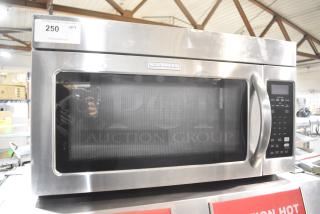 KitchenAid KHMS2040WSS-3 Stainless Steel Microwave Oven. 120 Volts, 1 Phase.
