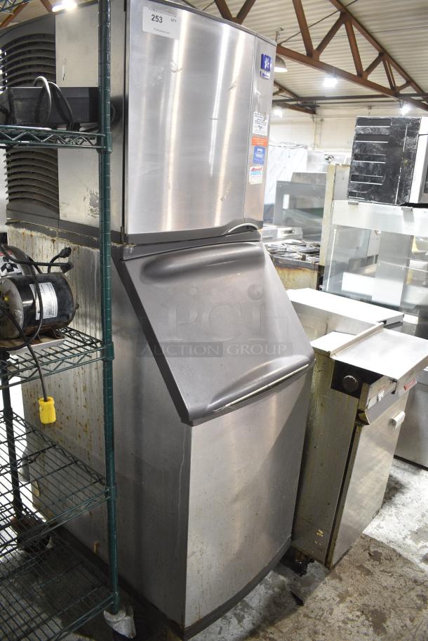 Manitowoc SY0424A Stainless Steel Commercial Ice Head on Commercial Ice Bin. 115 Volts, 1 Phase. - Image 2 of 6