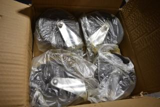 2 Boxes of 4 BRAND NEW IN BOX! Commercial Casters. 2 Times Your Bid!