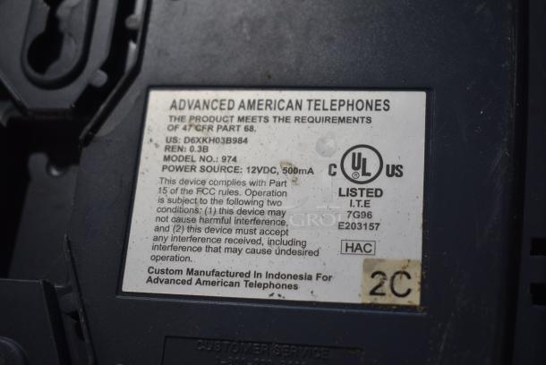 2 Corded Office Telephones. 2 Times Your Bid! - Image 6 of 10