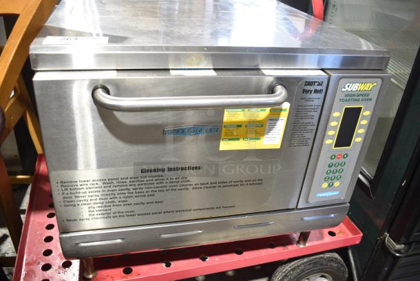 Turbochef NGC Stainless Steel Commercial Countertop Electric Powered Rapid Cook Oven. 208/240 Volts, 1 Phase. - Image 1 of 8