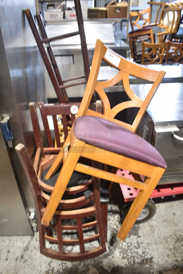 5 Various items Including High Chair, 3 Dining Height Chairs and Stool. 5 Times Your Bid! - Image 1 of 6