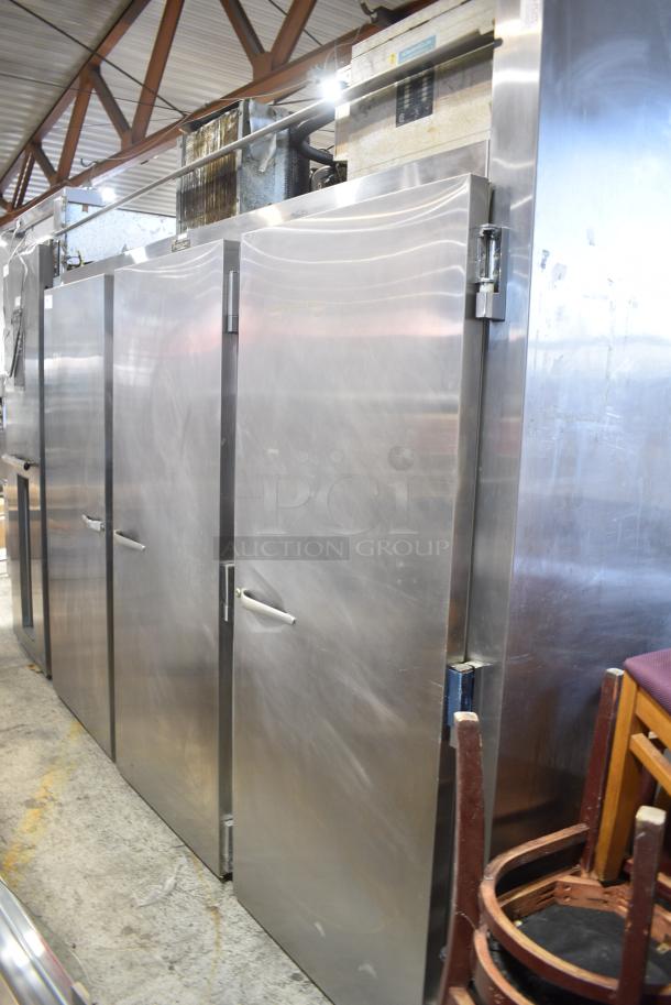 Traulsen RRI 3-32 LUT Stainless Steel Commercial 3 Door Roll In Rack Cooler. 115/208 Volts, 1 Phase. - Image 2 of 9