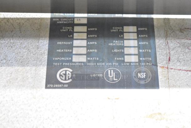 Traulsen RRI 3-32 LUT Stainless Steel Commercial 3 Door Roll In Rack Cooler. 115/208 Volts, 1 Phase. - Image 8 of 9